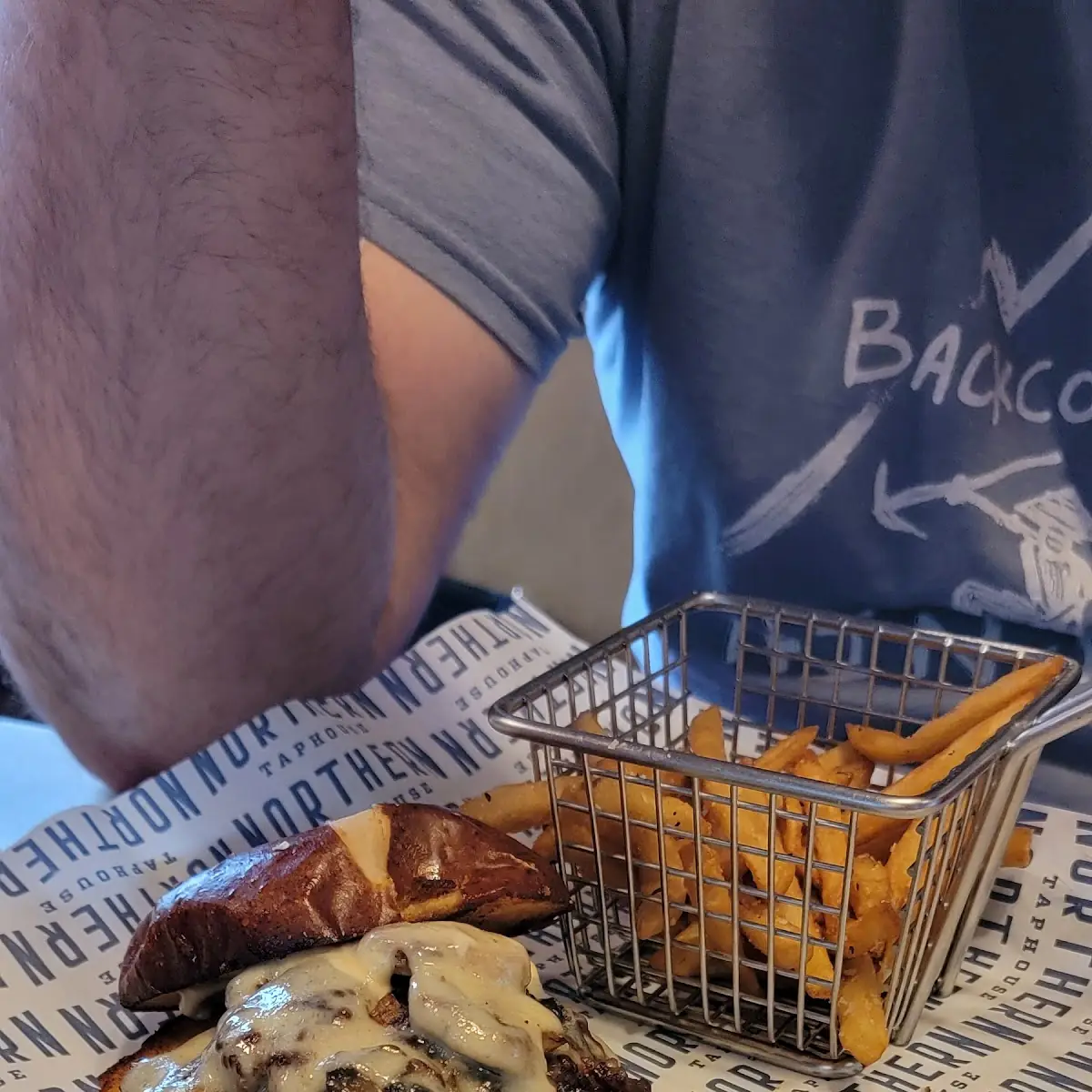 Mushroom Swiss Burger