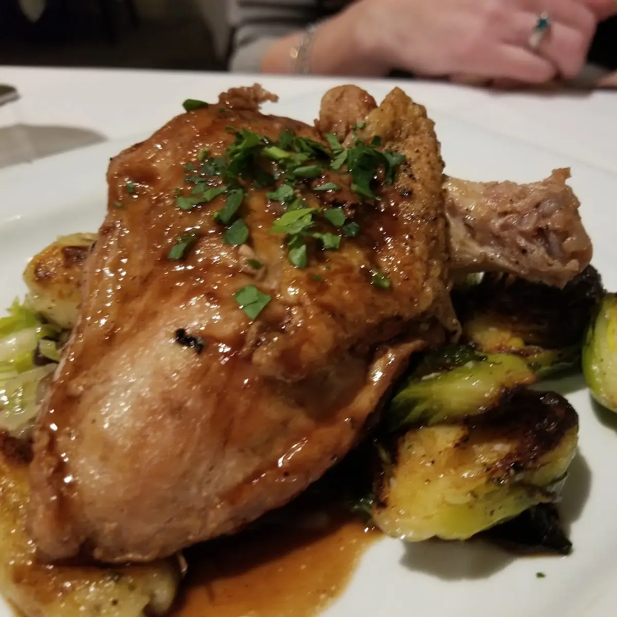 Chicken with Brussels Sprouts