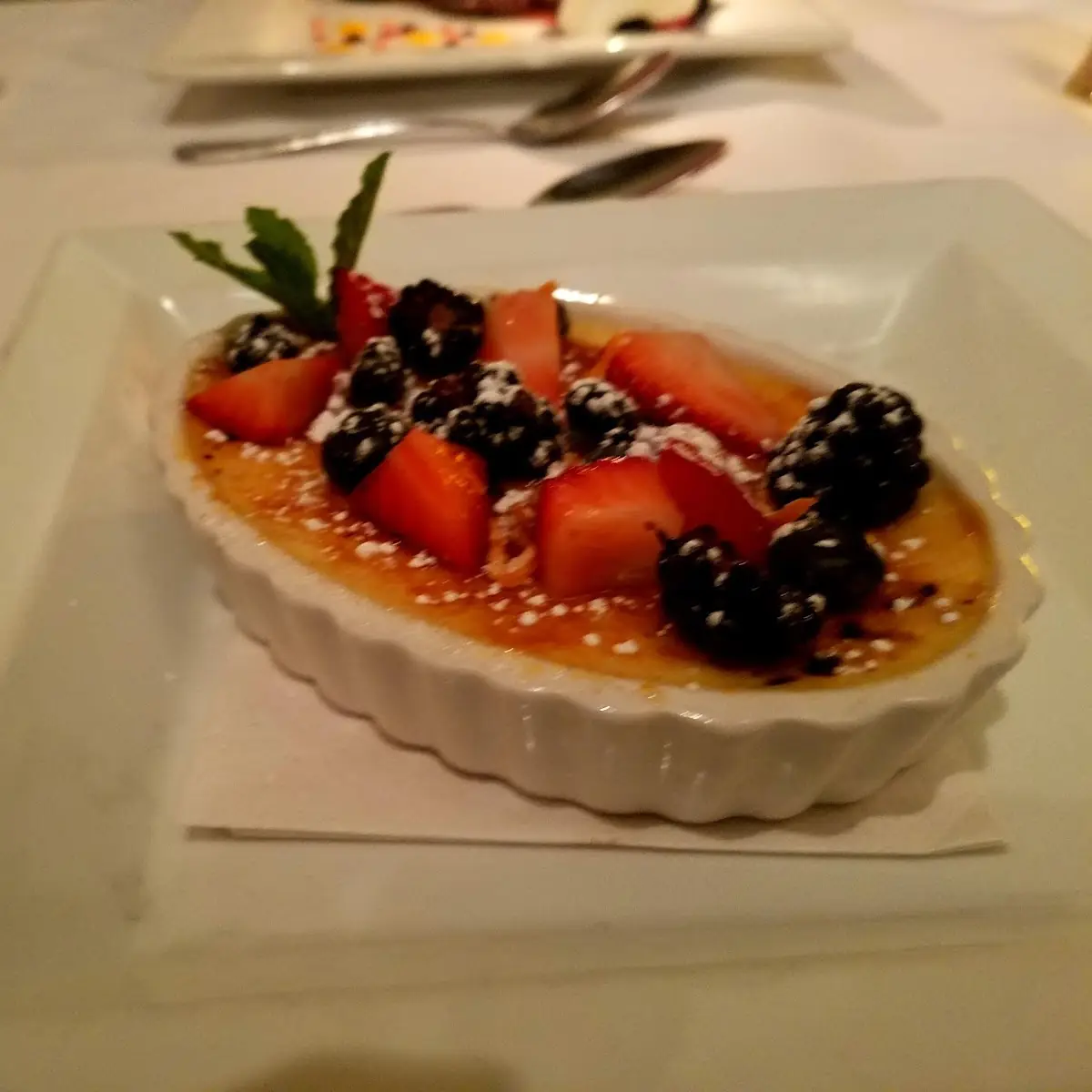 Vanilla Bean Creme Brulee