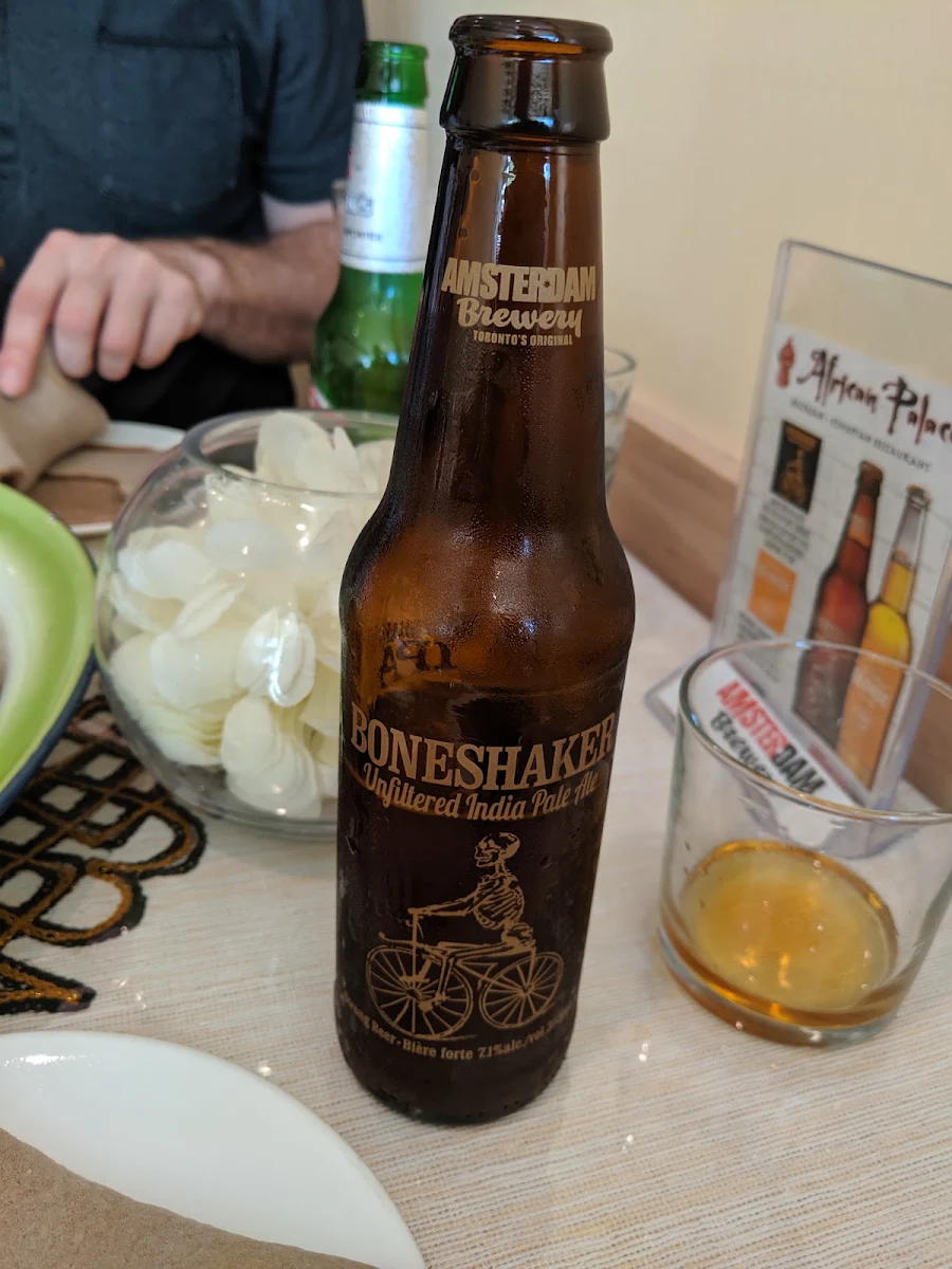 Boneshaker Beer, African Palace