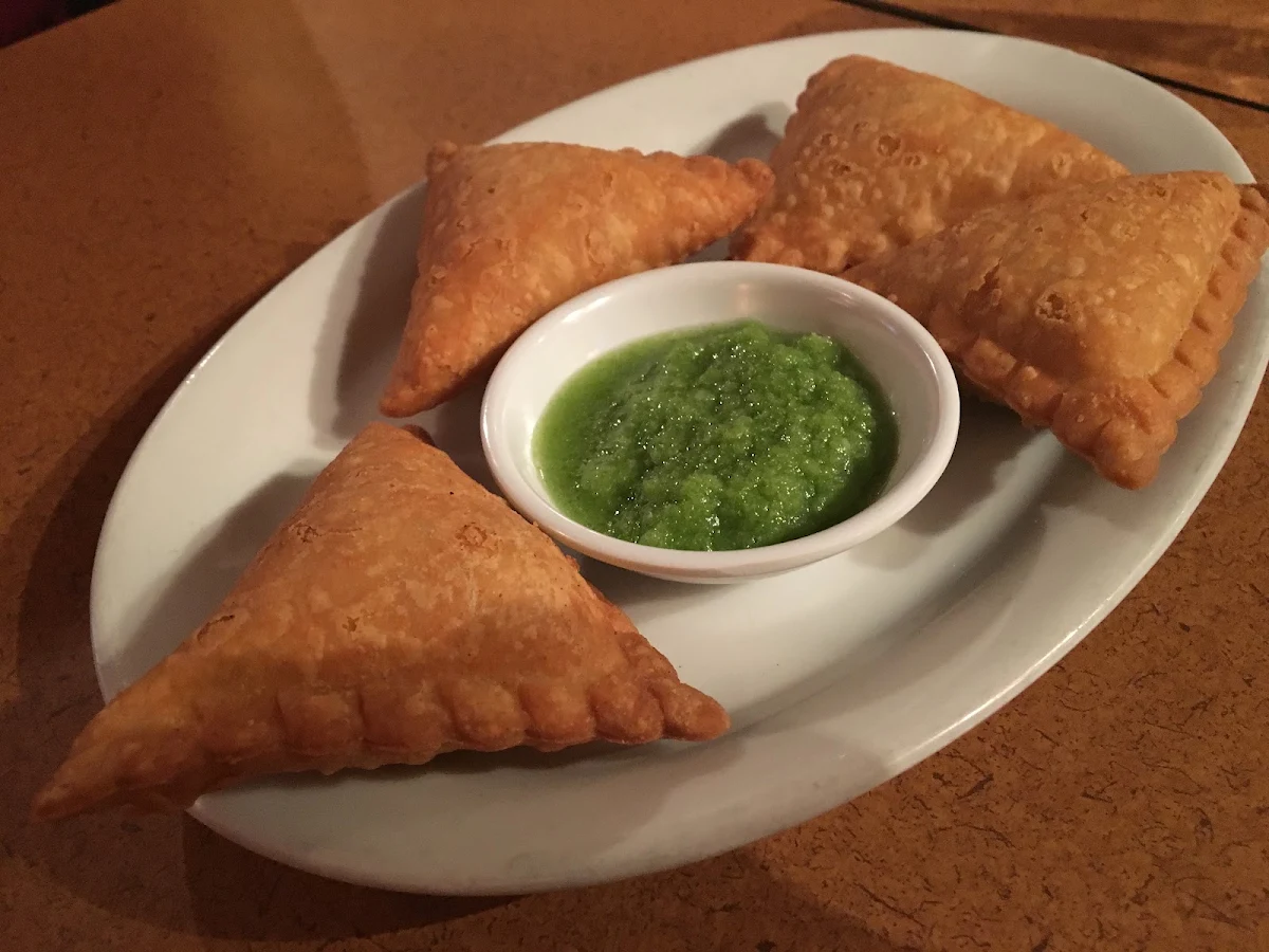 Veggie Samosa, African Palace