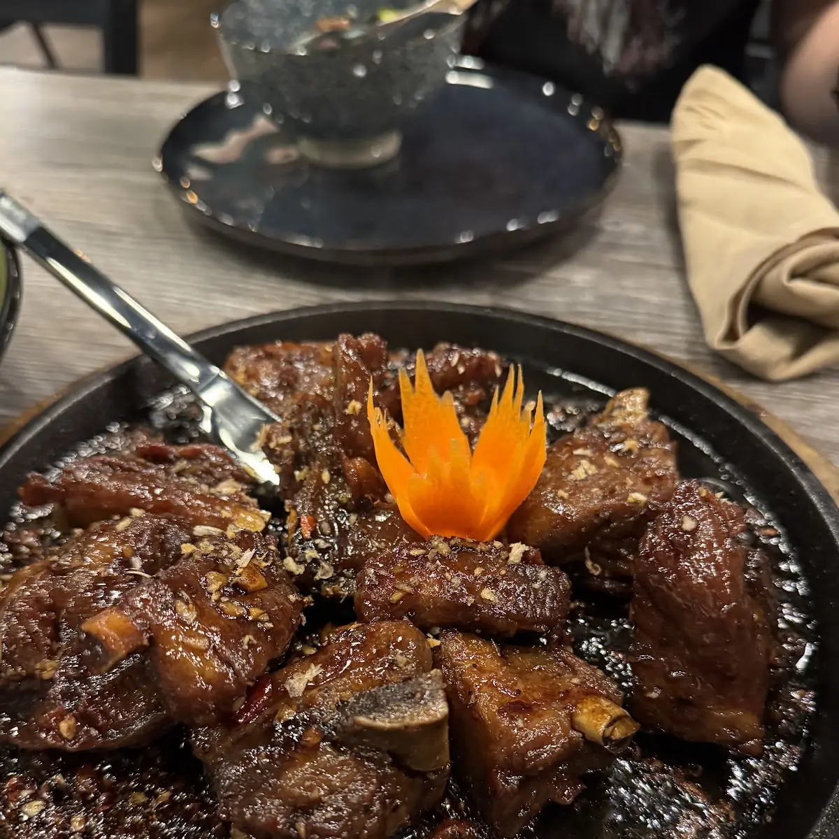 Sizzling Spare Ribs