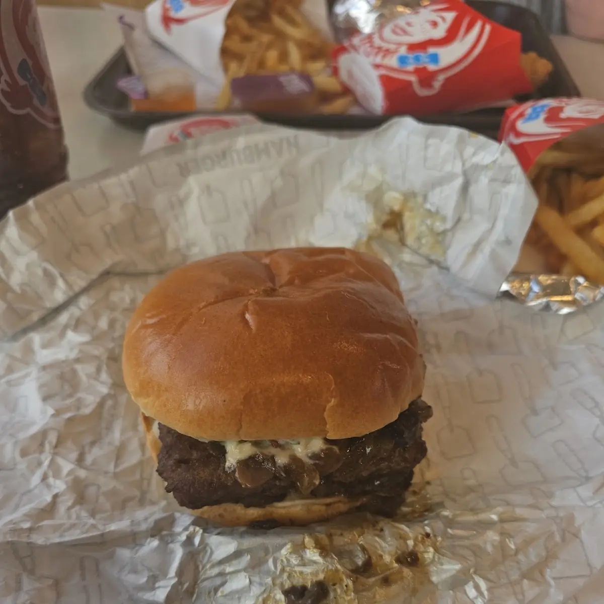 Double Mushroom Burger