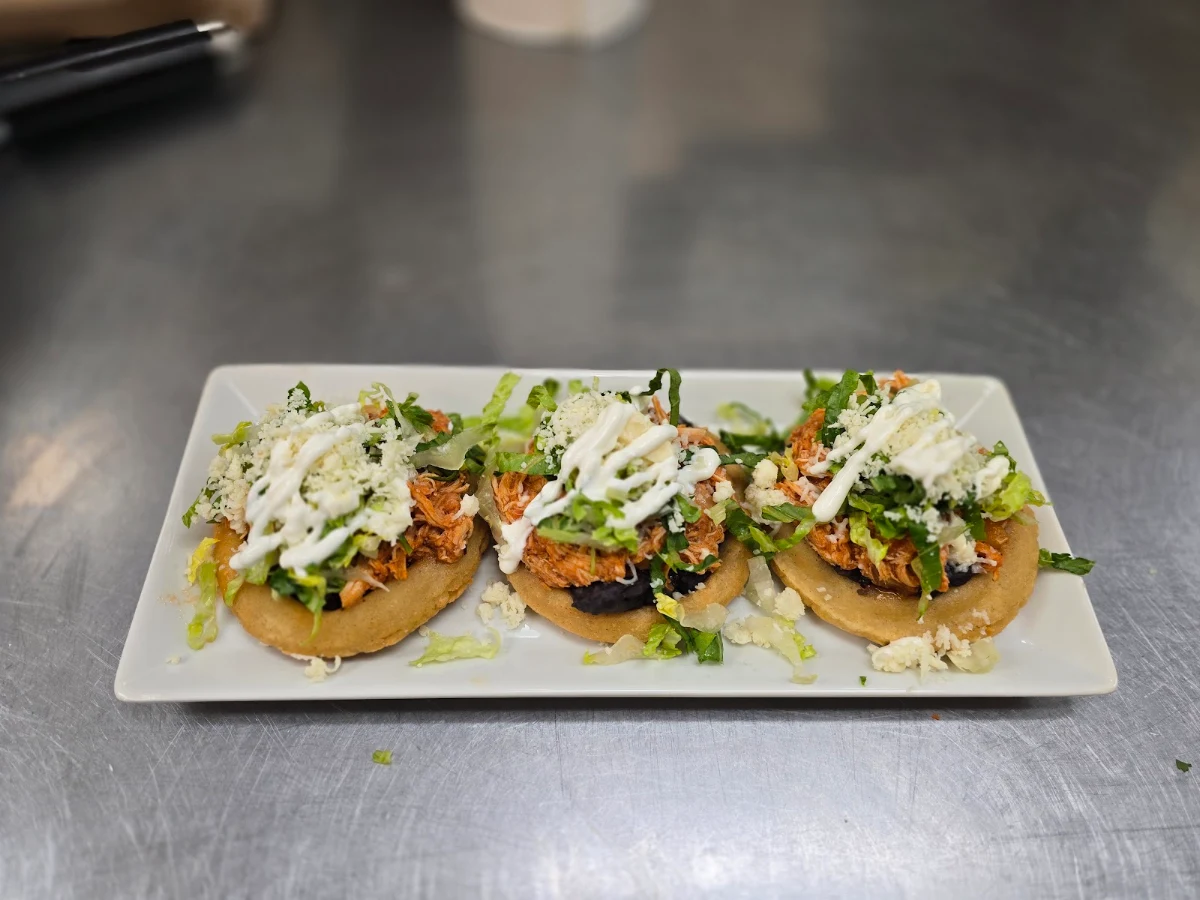 Sopes 3 Pieces, Tequila & Tacos