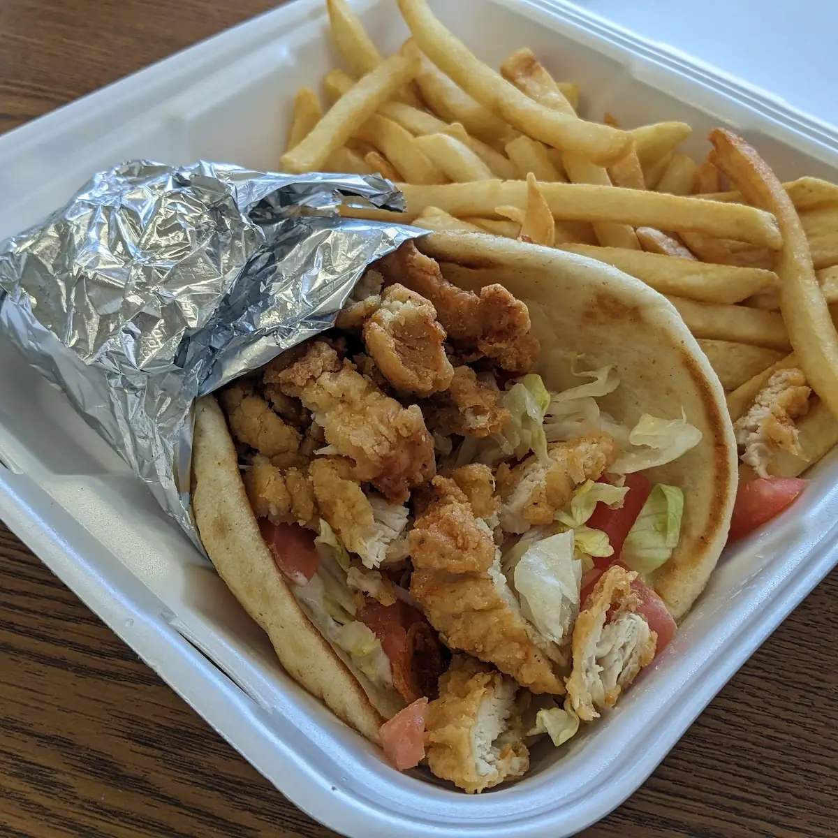Chicken Gyro Combo