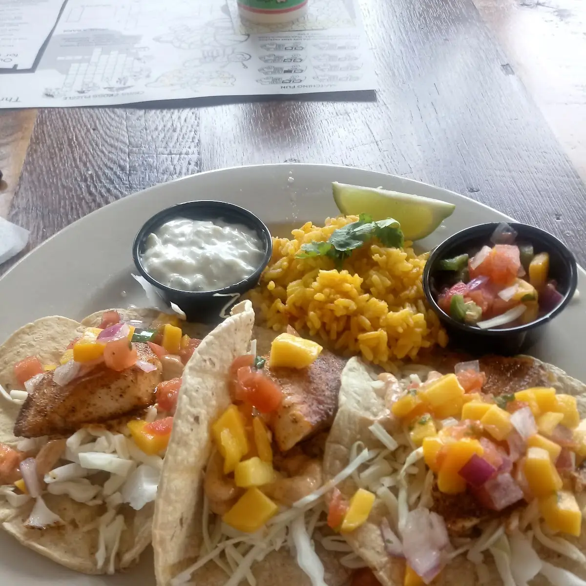 Fish Tacos Blackened