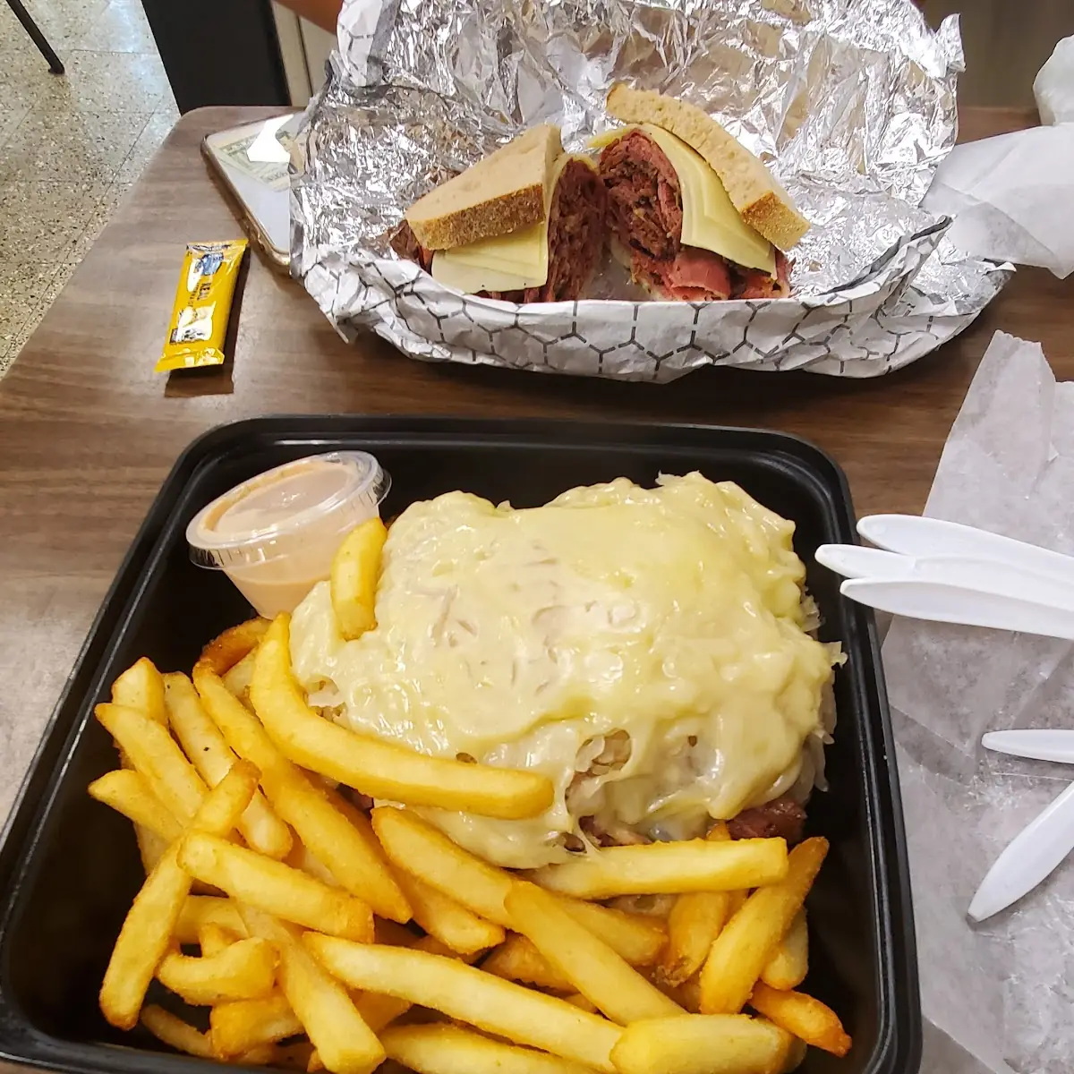 Corned Beef and Pastrami Reuben