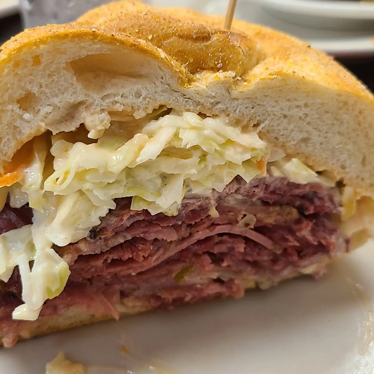 Corned Beef and Pastrami Sandwich