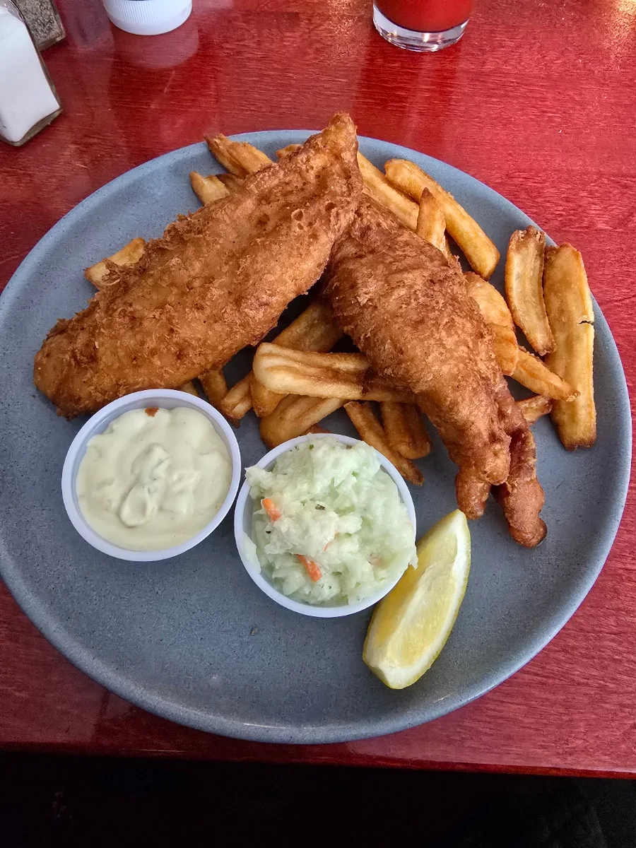 Hand-Battered Fish & Chips, St. Louis Bar & Grill