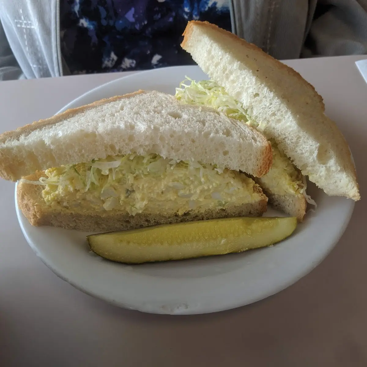Egg Salad, The Sandwich Nook Restaurant
