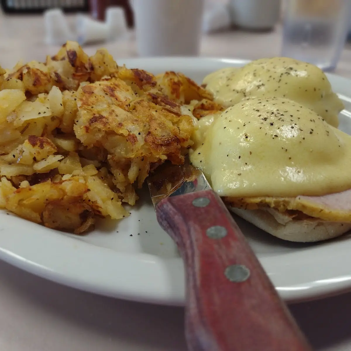 Eggs Benedict, The Sandwich Nook Restaurant