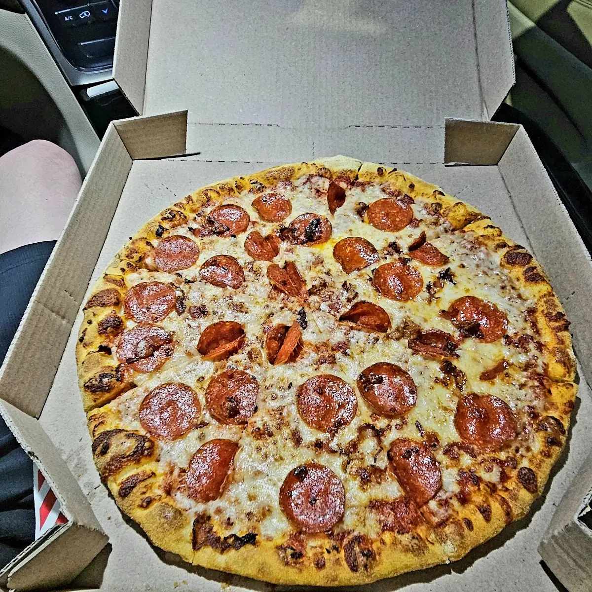Bacon and Pepperoni Pizza