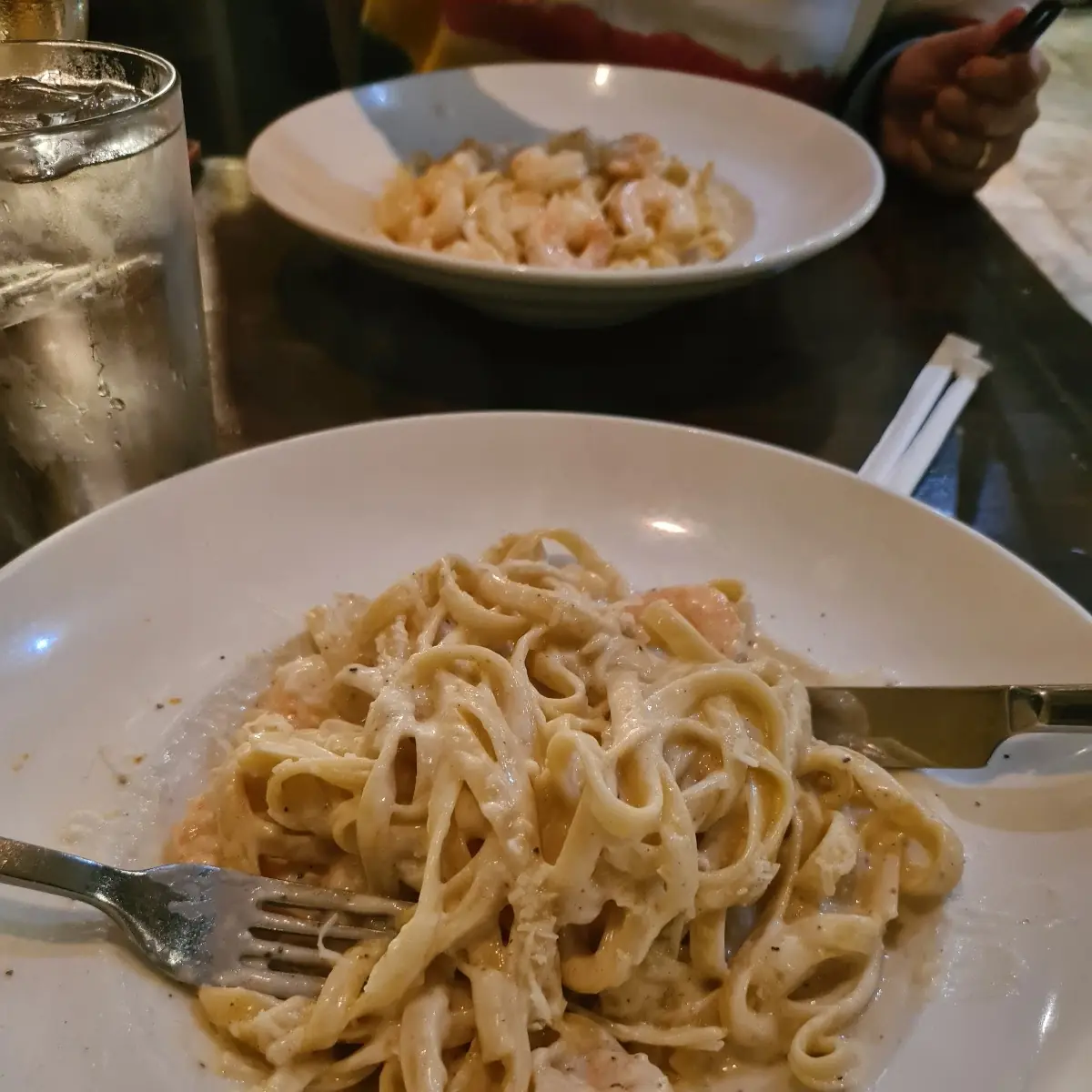 Fettuccine Alfredo with Chicken