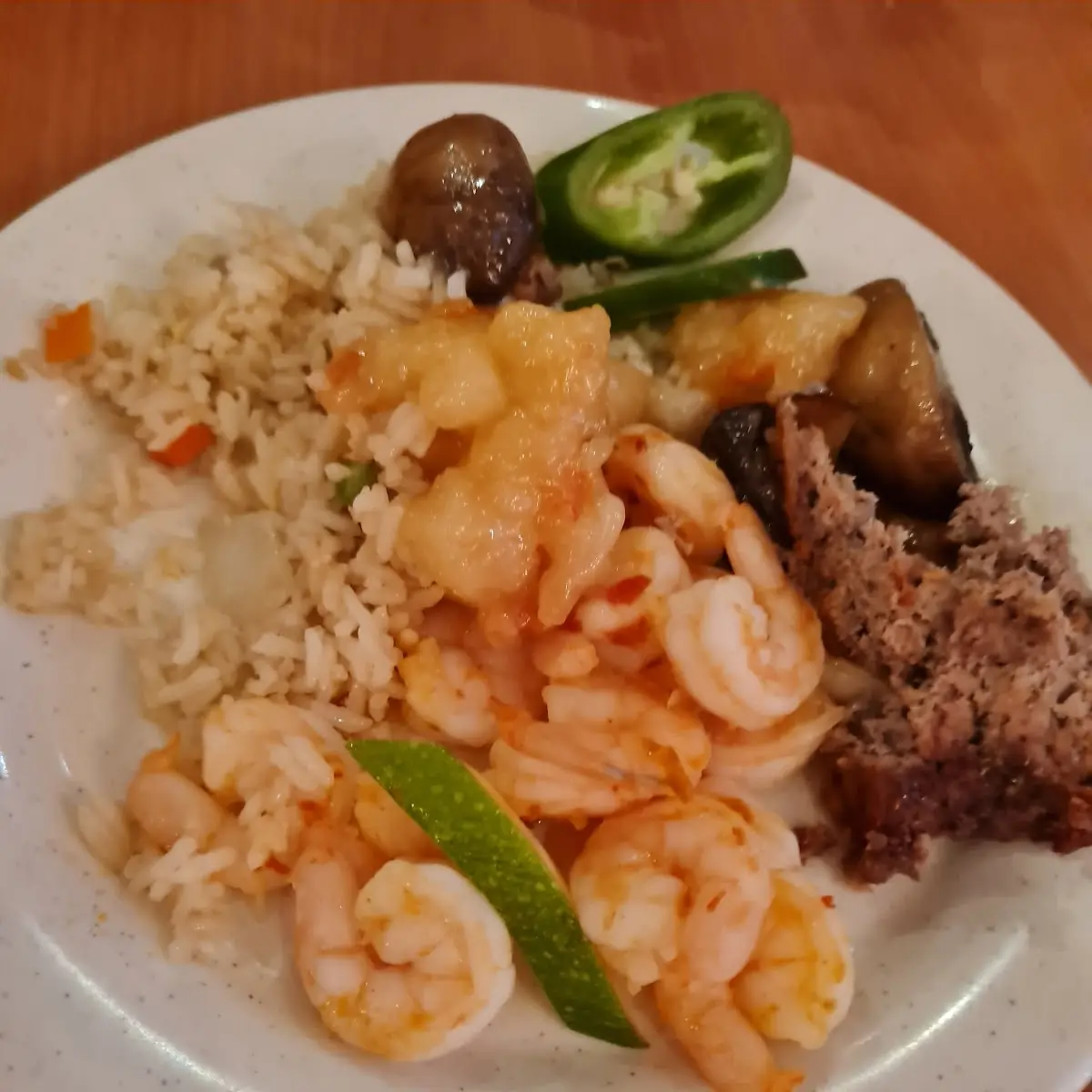 Hibachi Shrimp Hibachi Rice