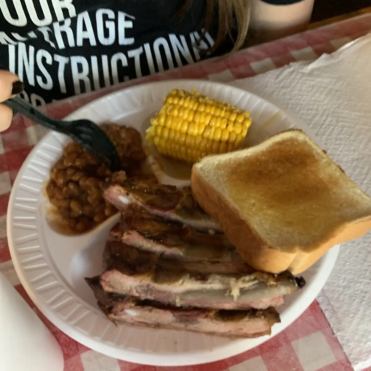 St Louis Rib Plate