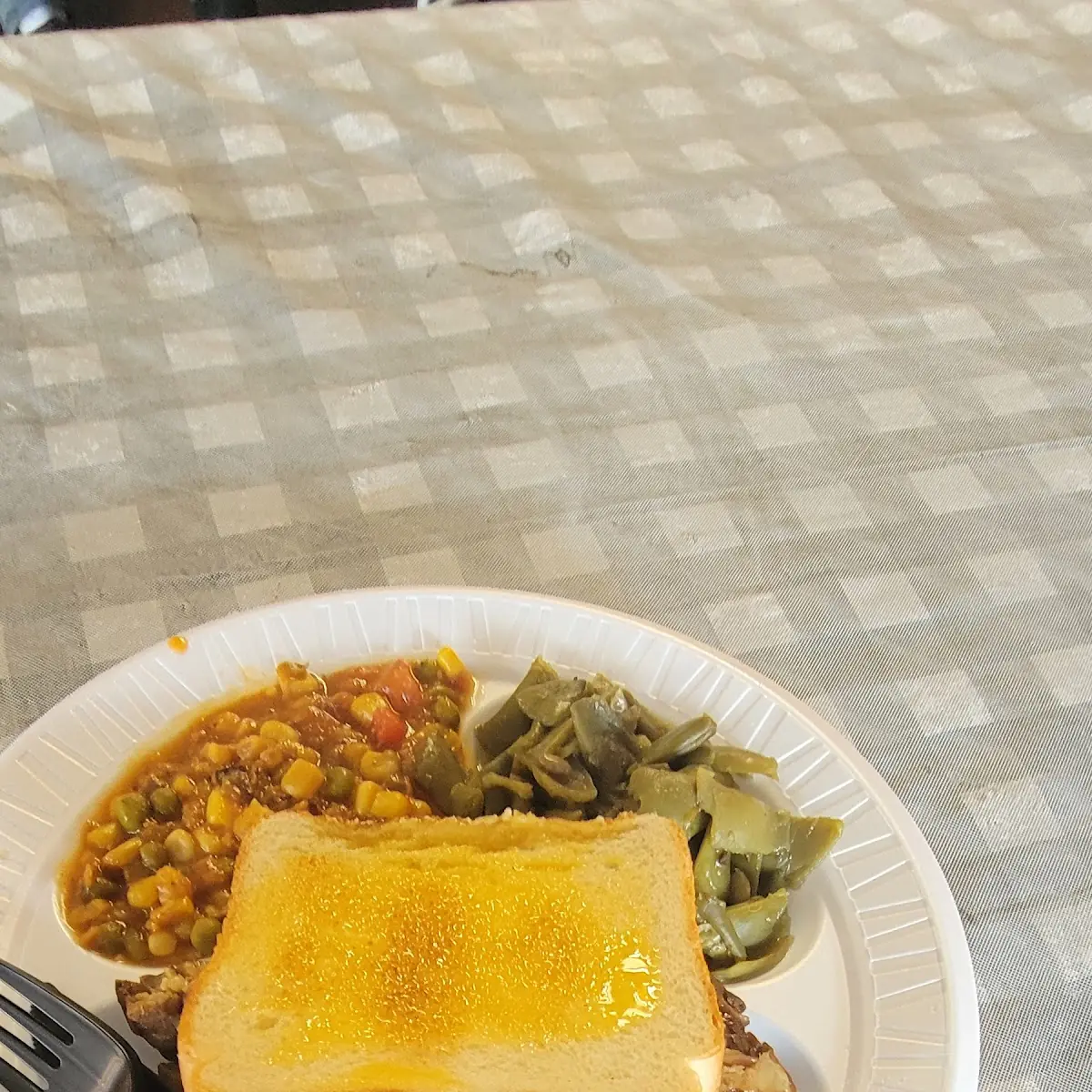 St Louis Ribs Plate with One Side