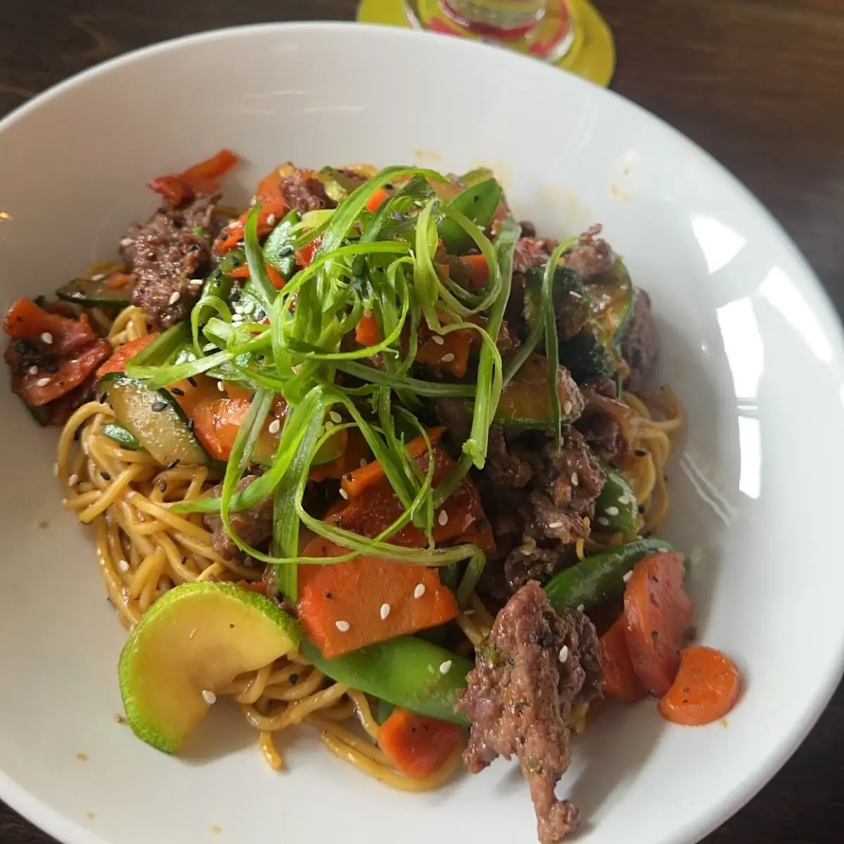Yakisoba Steak Bowl