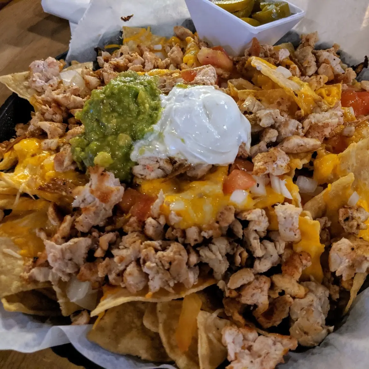 Asian Chicken Nachos
