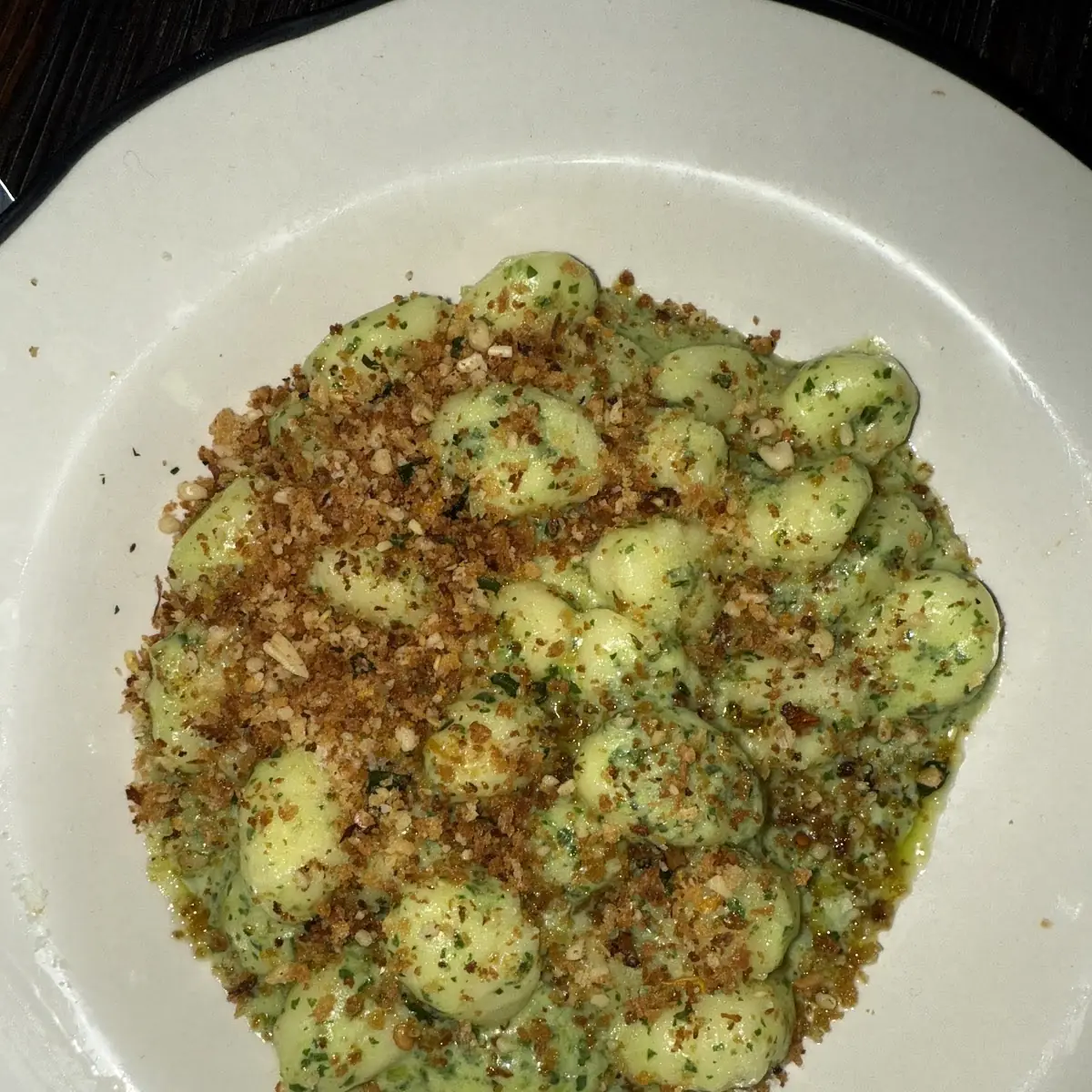 Potato Gnocchi Pesto