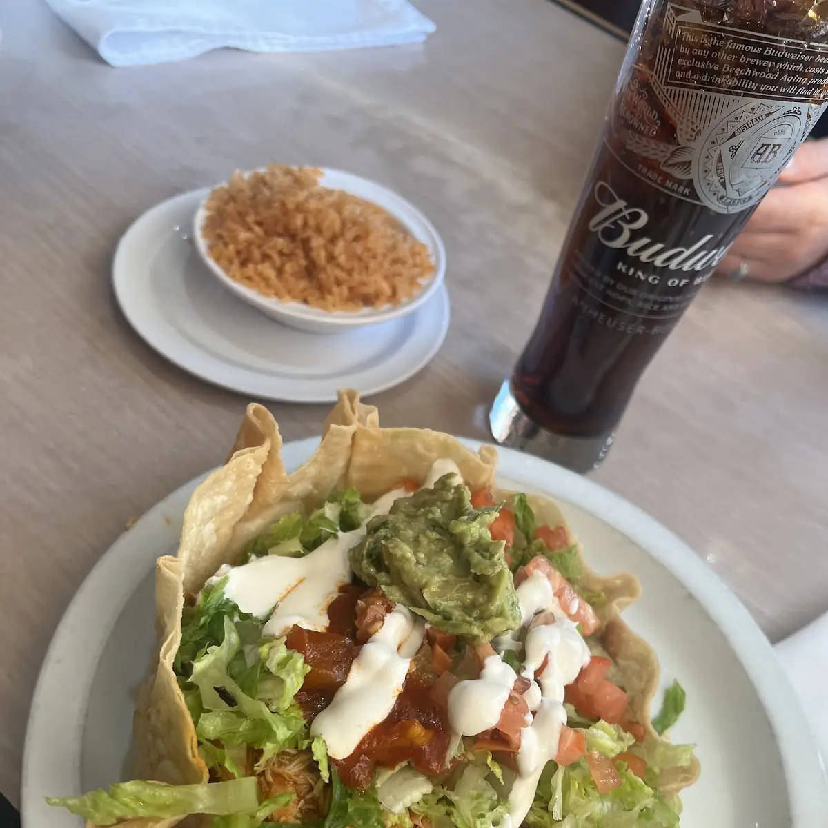 #4. Chicken Soft Taco, Chicken Enchilada and Beef Tostada