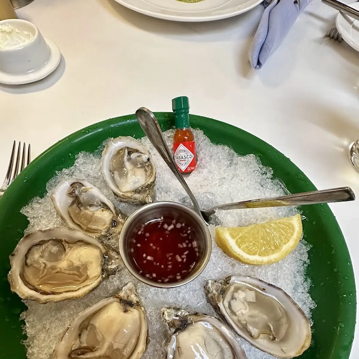 Half Dozen Oysters on the Half Shell