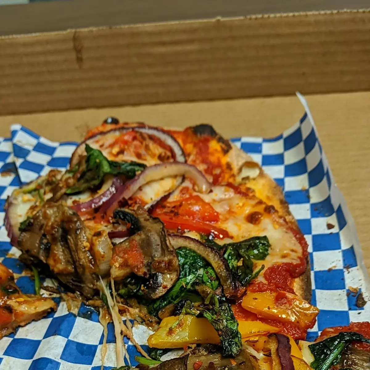 The Veggie Pizza
