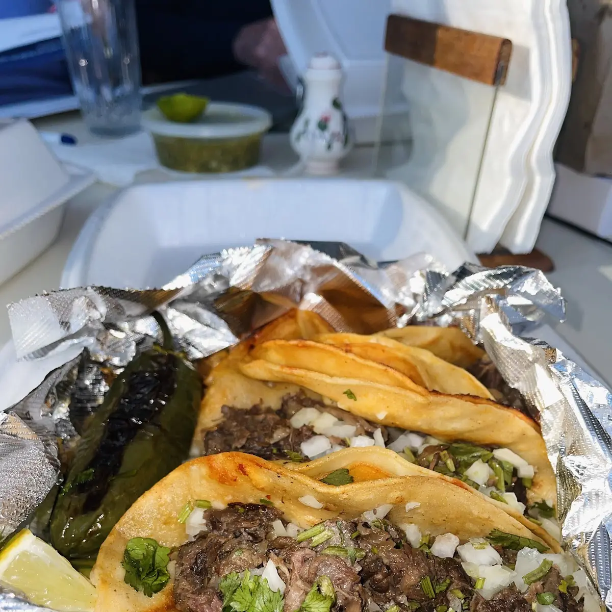 LUNCH Traditional Tacos (2per order)