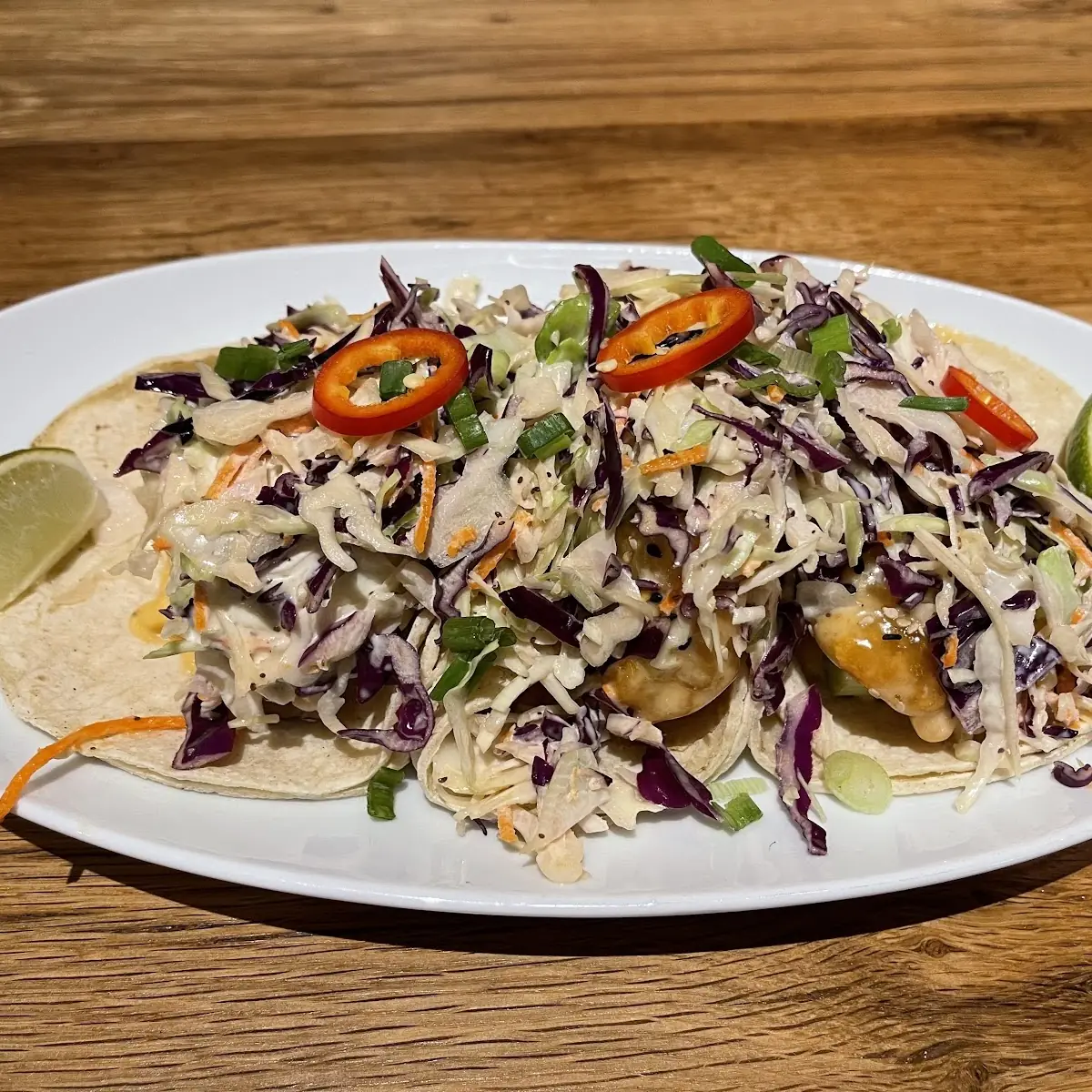 Cheerwine Pork Belly Tostada