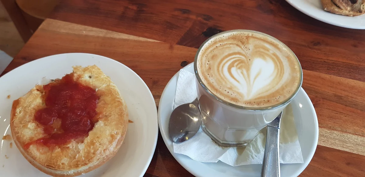 Latte, Beechworth Bakery Bright
