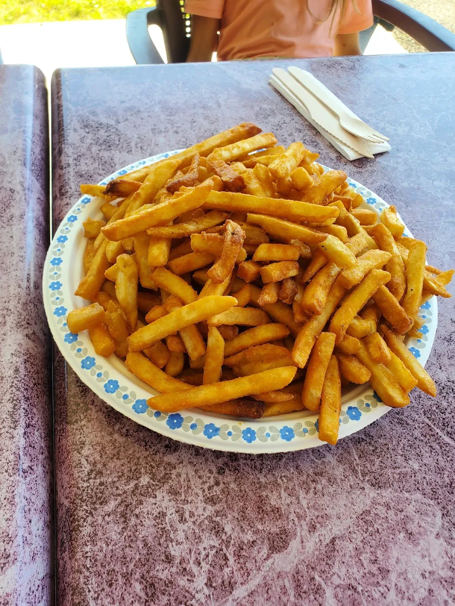 Assiette de Frites, Restaurant Koro Pizza