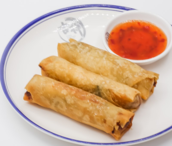 Deep-Fried Spring Roll V 3pcs, Lucky Dumpling Kitchen Burwood Brickworks