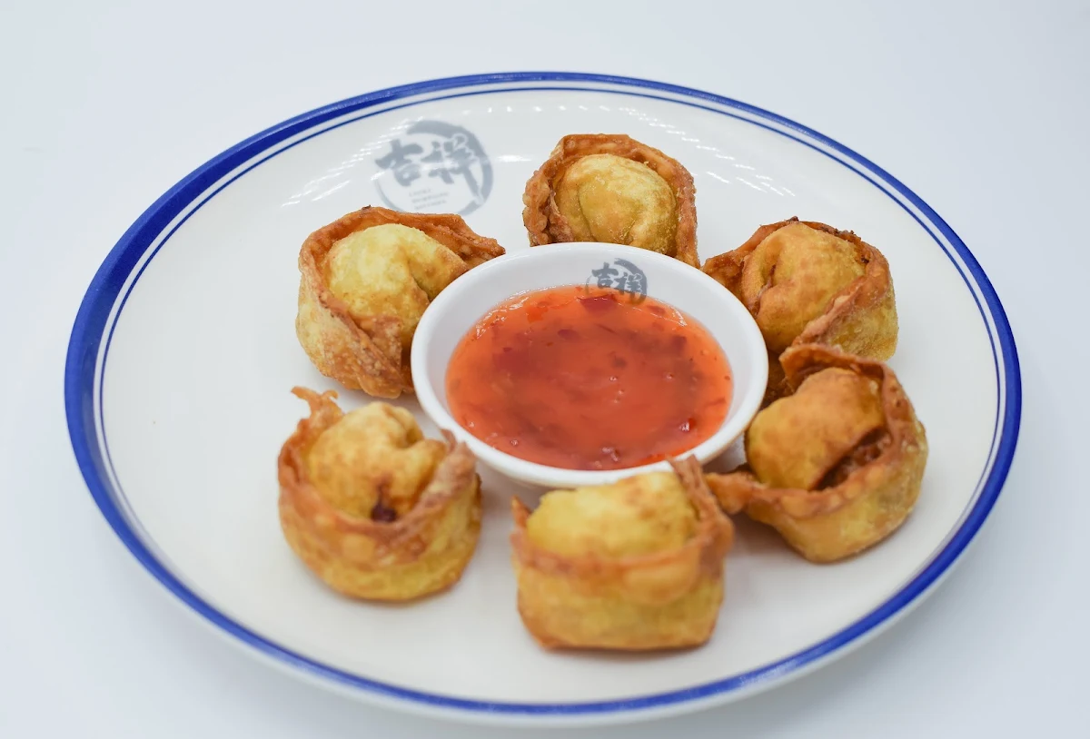 Fried Pork Wontons 6pcs, Lucky Dumpling Kitchen Burwood Brickworks
