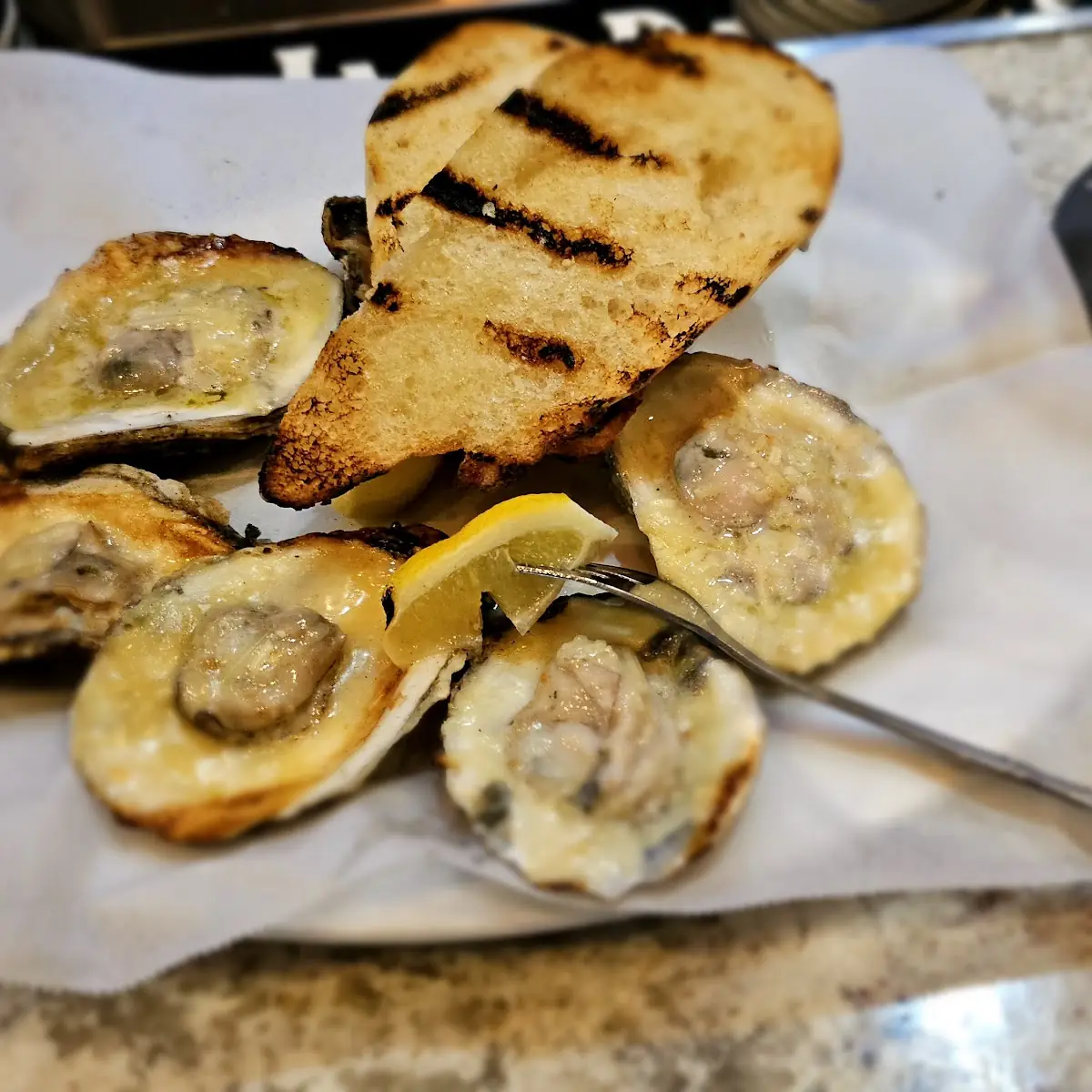 Char Grilled Oysters