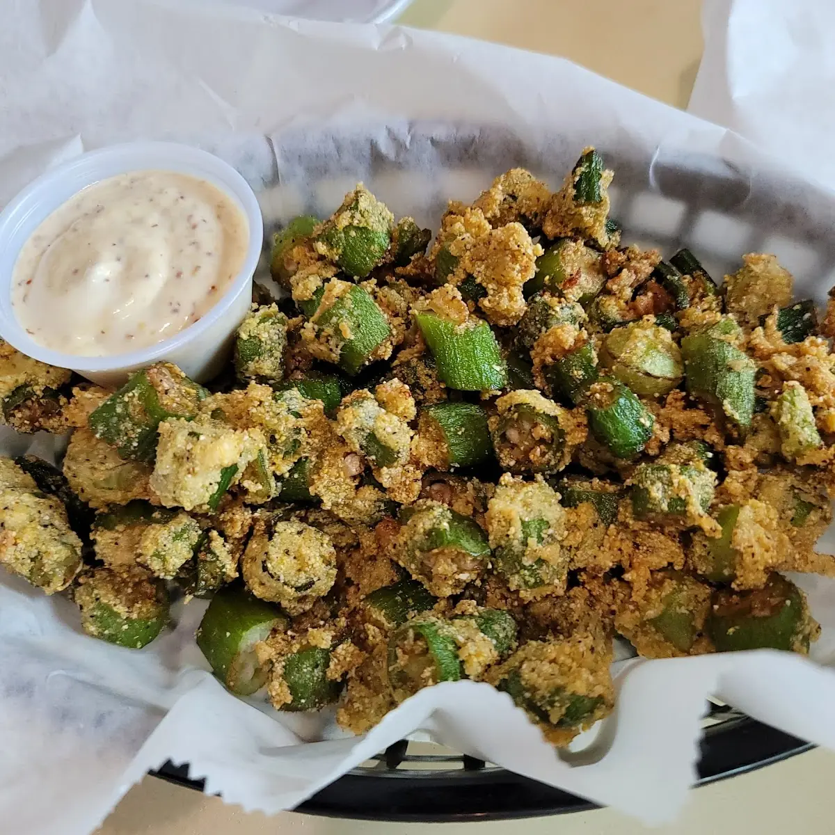 Fried Okra Basket