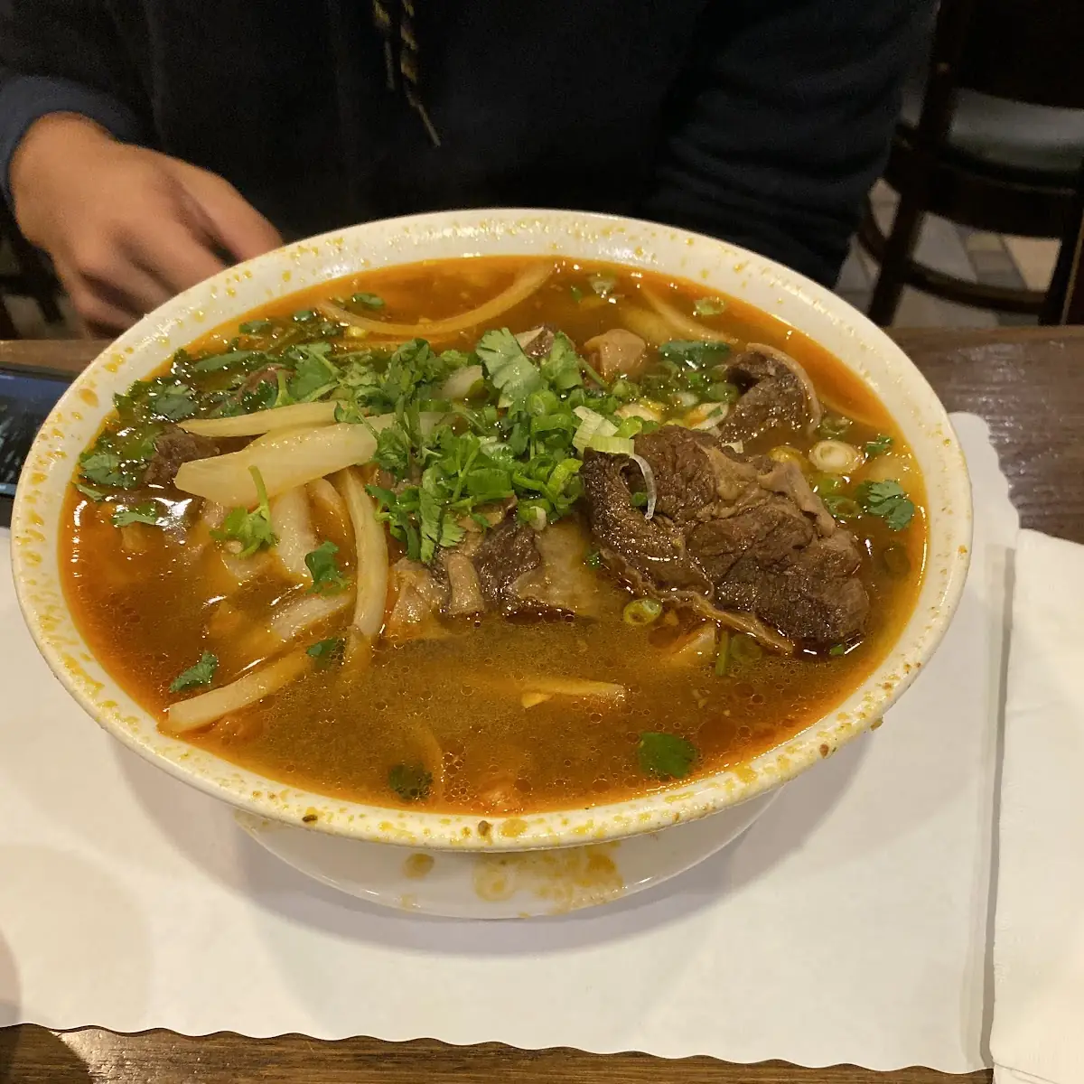 Rice Noodle Soup w Oxtail