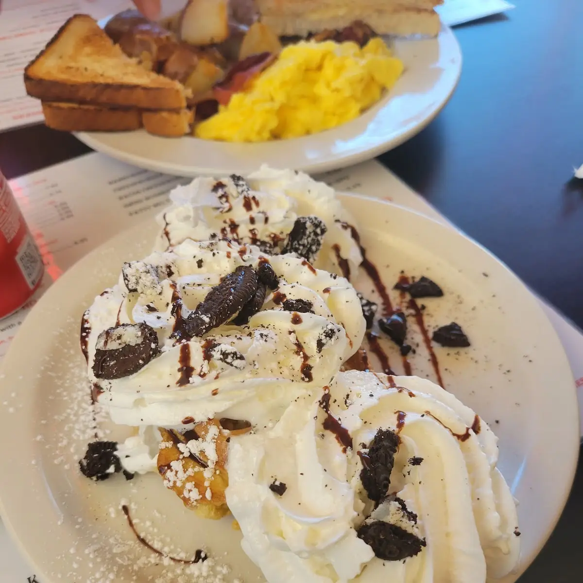 Stuffed Peanut Butter Waffle