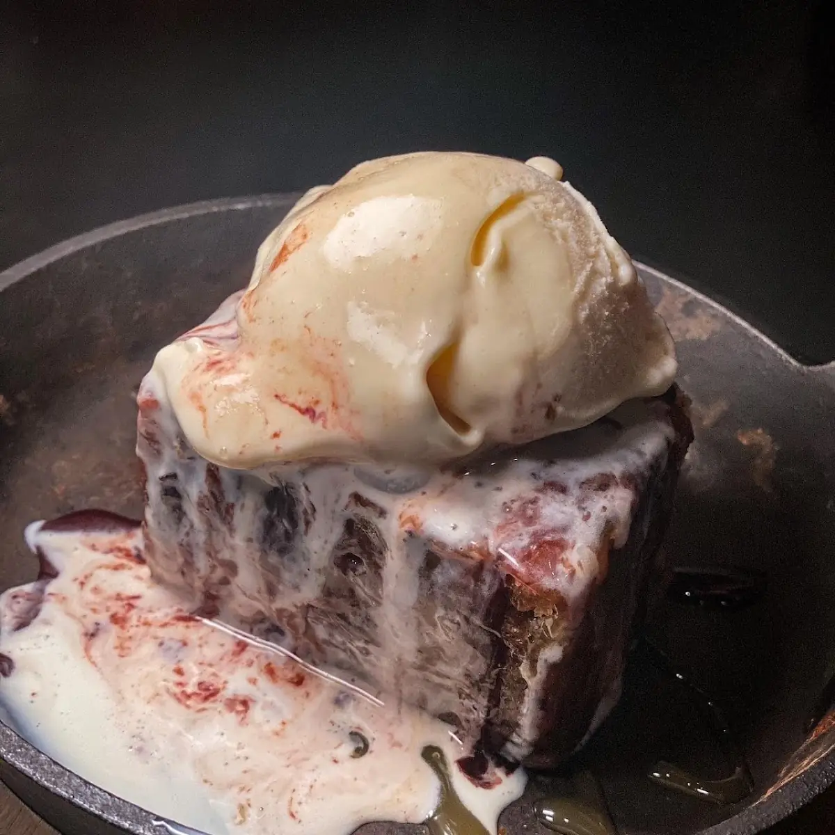 Warm Bread Pudding