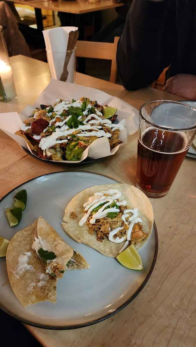 Nachos Et Tacos Poulet Avec Ambré