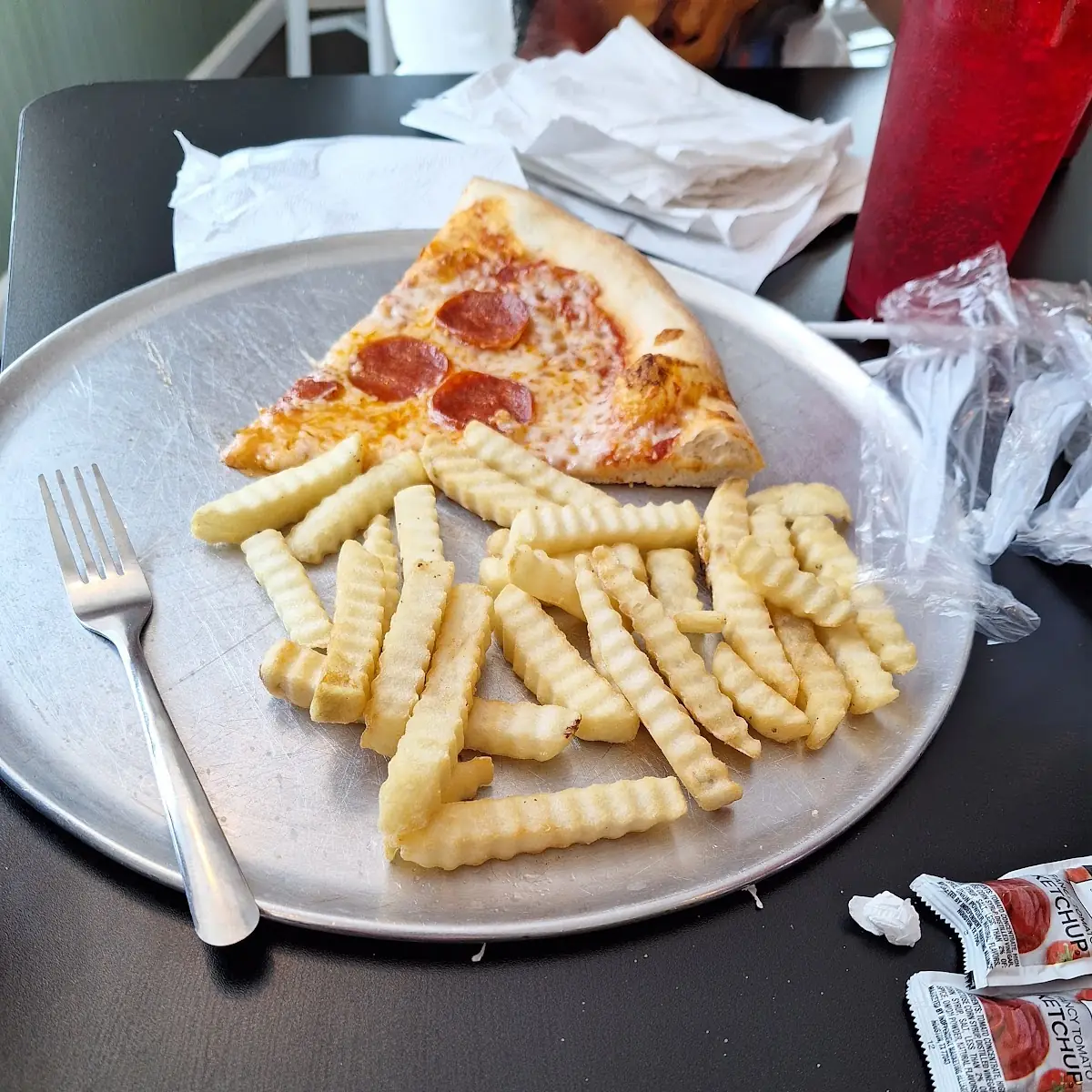 Pizza and Fries