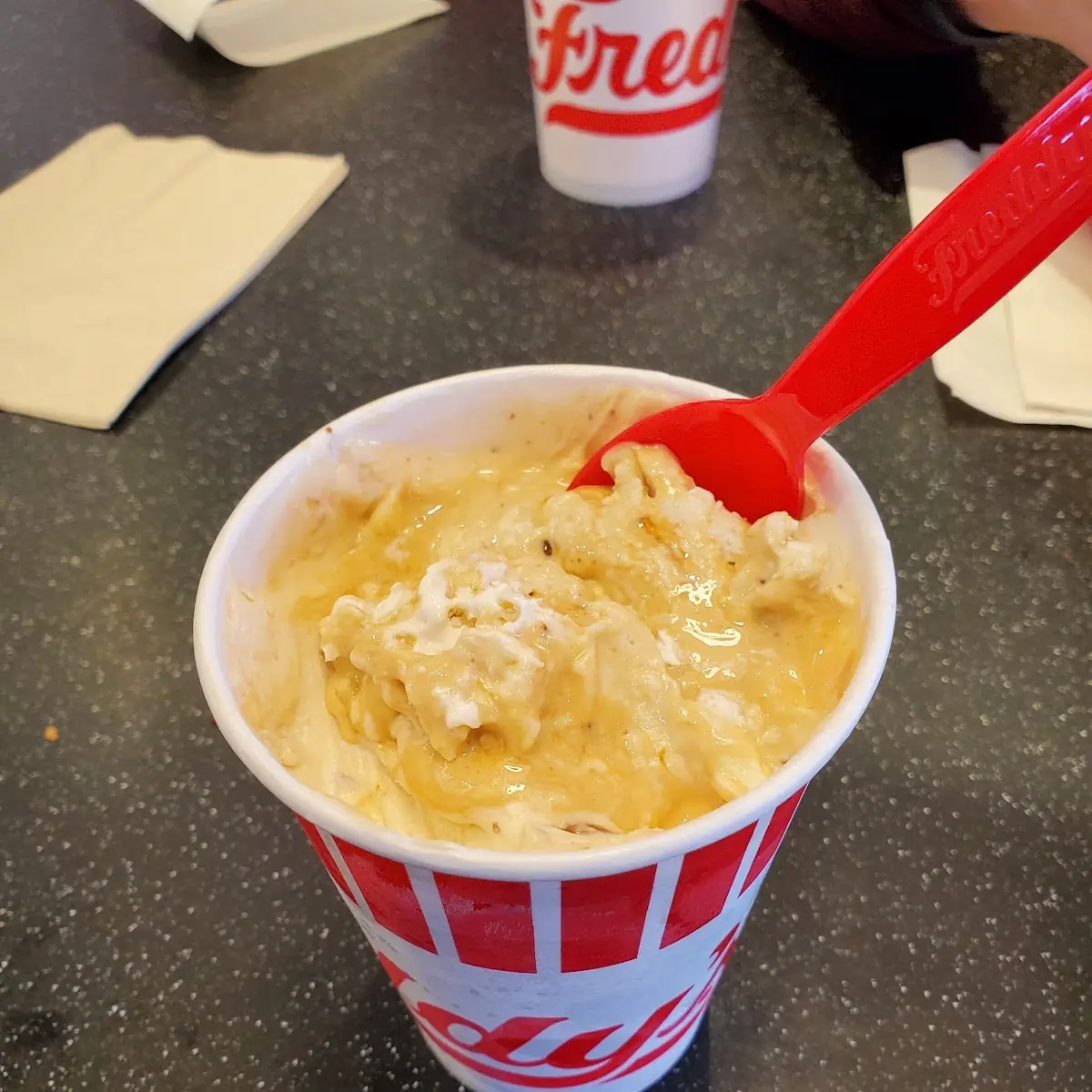 Salted Caramel Concrete Twix