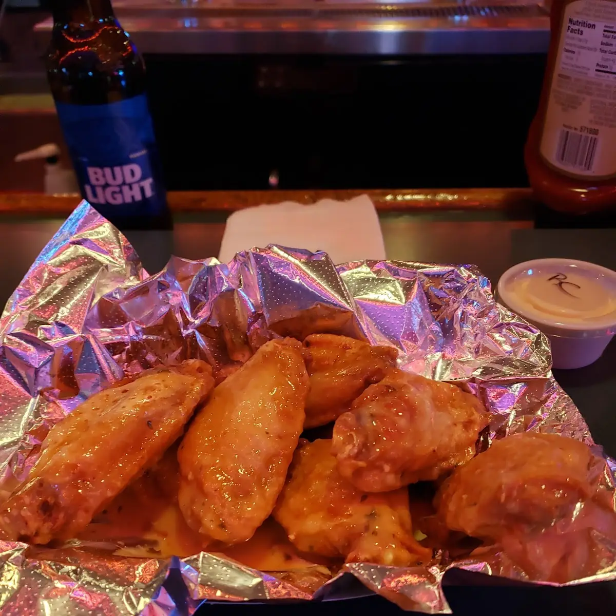 Parmesan Garlic Chicken Wings