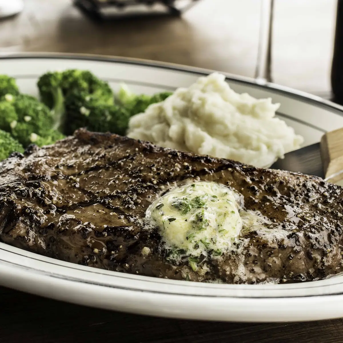 Peppercorn New York Steak