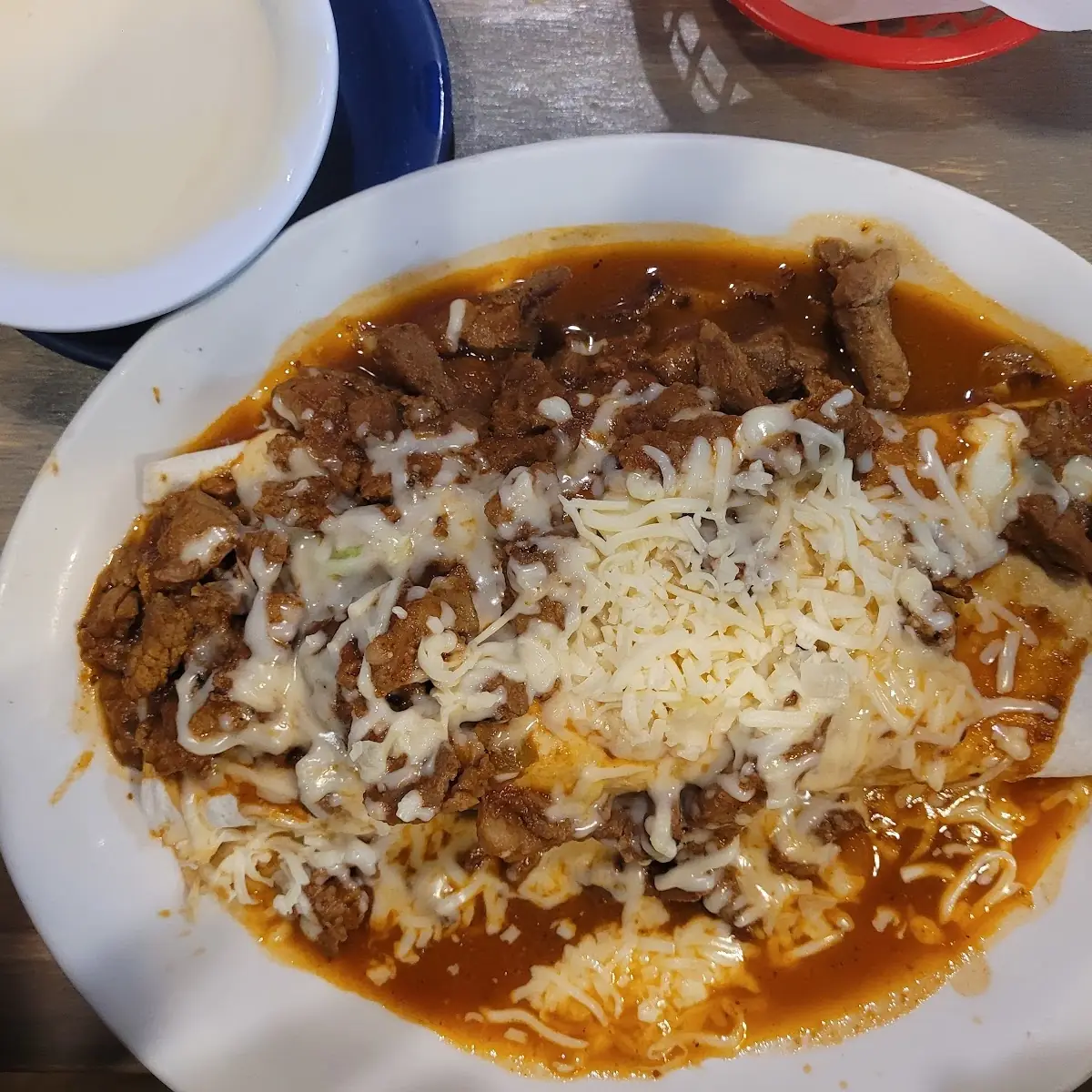 Spicy Beef Burrito