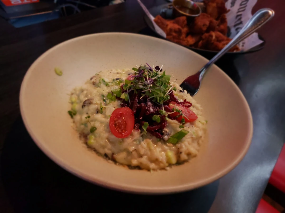 Risotto Aux 3 Champignons, Les Maltcommodes (Resto par Brasserie MaltCo)