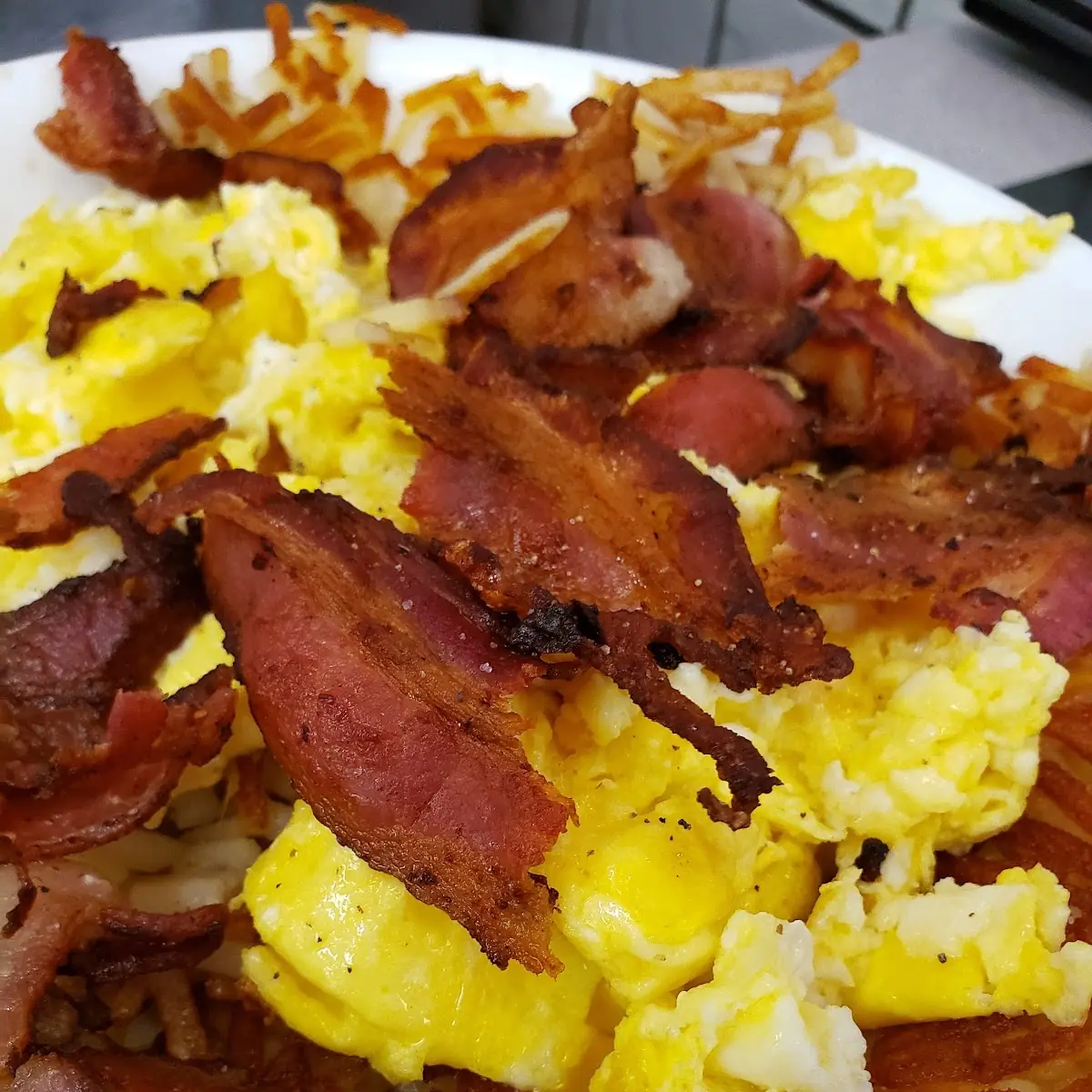 Bacon & Eggs Hash Browns