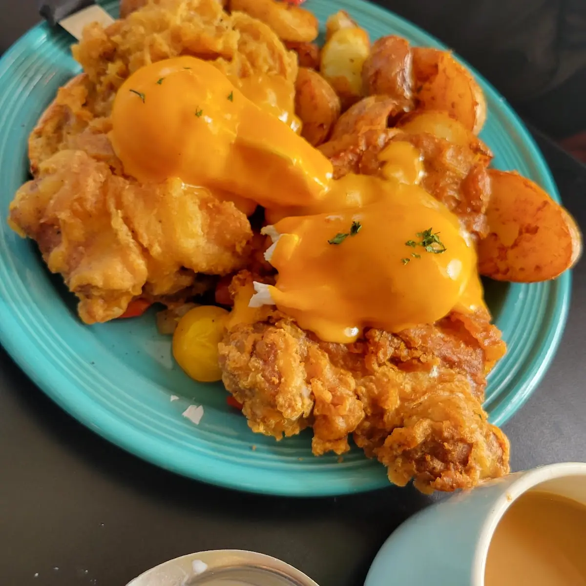 Poached Eggs Benedict