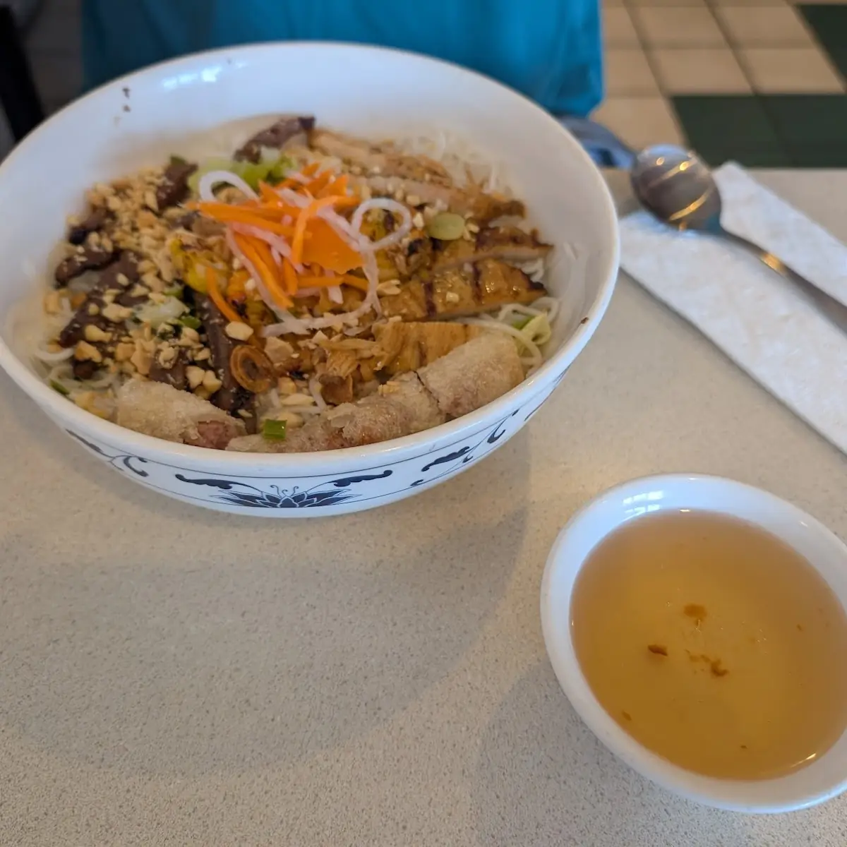 Egg Roll Noodle Bowl