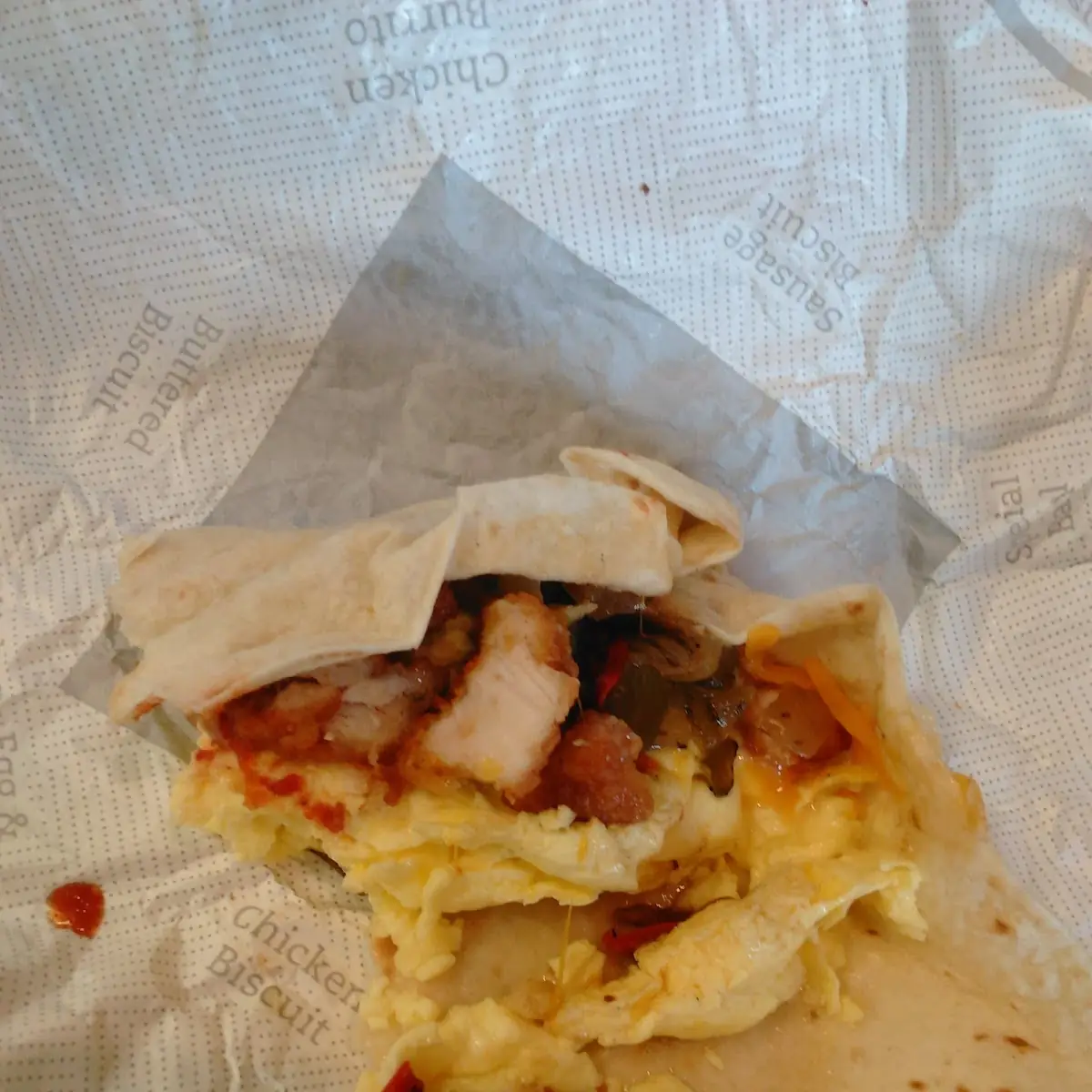 Chicken Burrito