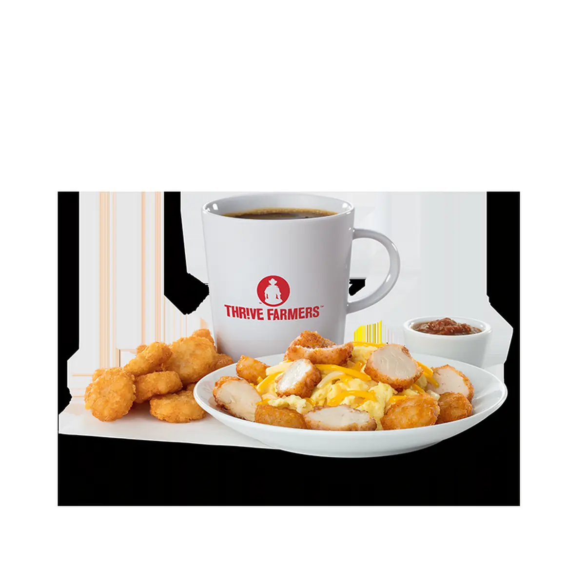 Hash Brown Scramble Bowl Meal