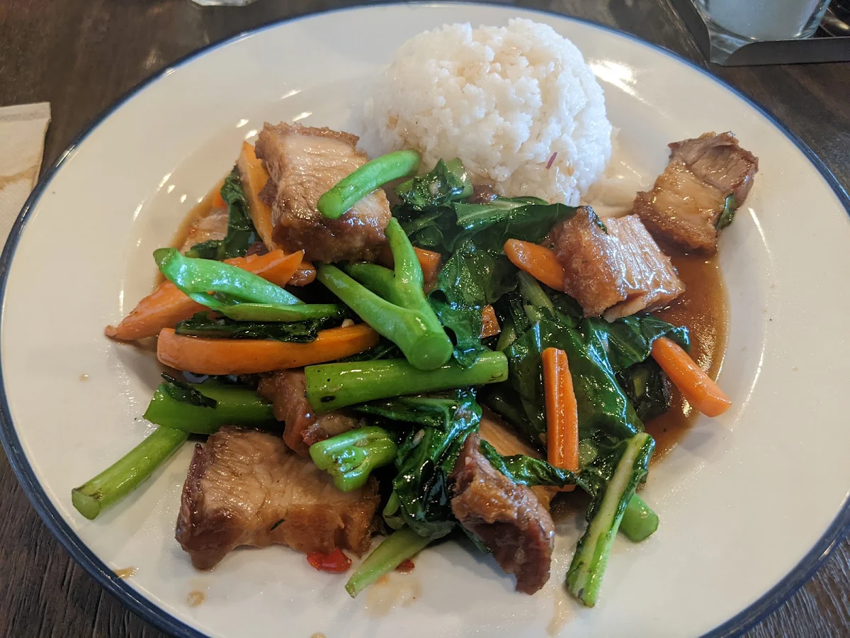 Pork Basil Stirfry